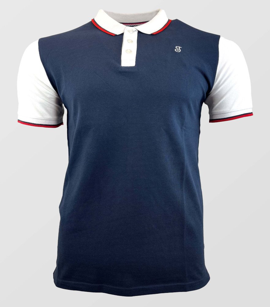 MENS SHORT SLEEVE POLO SHIRT WITH EMBROIDERY LOGO T
