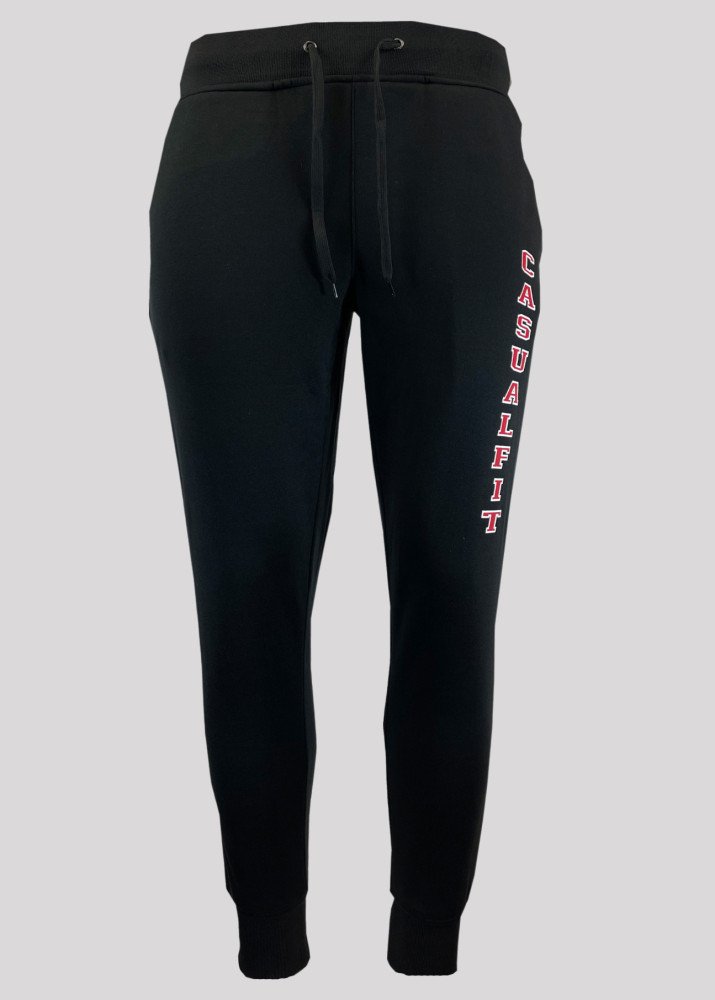 Casualfit  Highdensity Printed Fleece Trouser